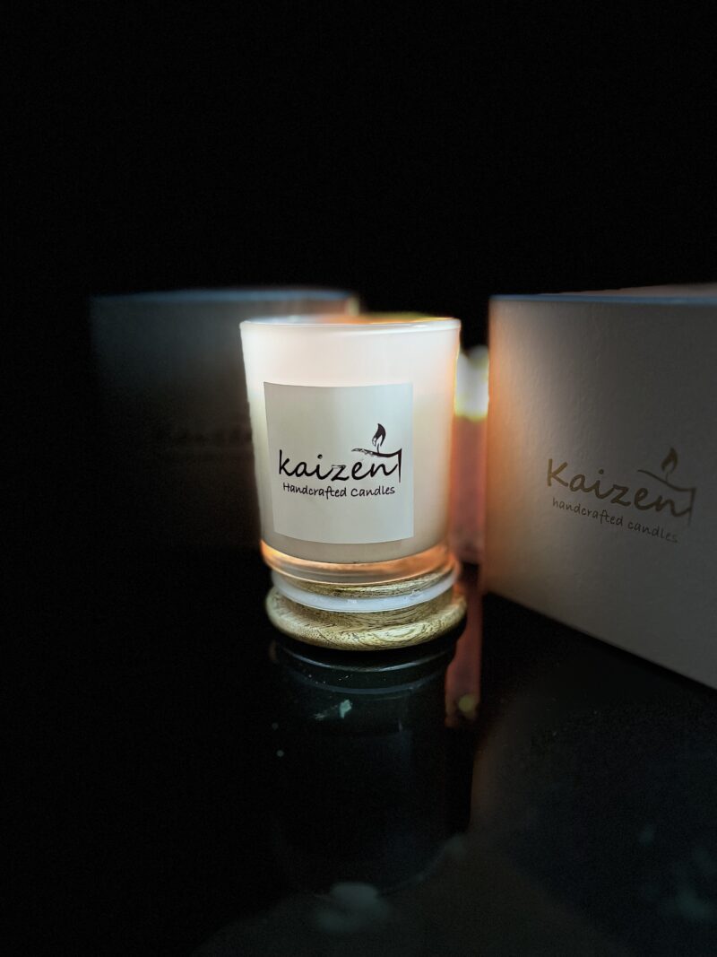 Kaizen Glossy Jar Fragrance Candles – Sleek & Serene - Image 3
