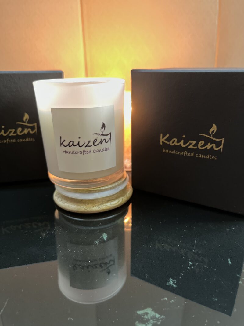 Kaizen Glossy Jar Fragrance Candles – Sleek & Serene - Image 4