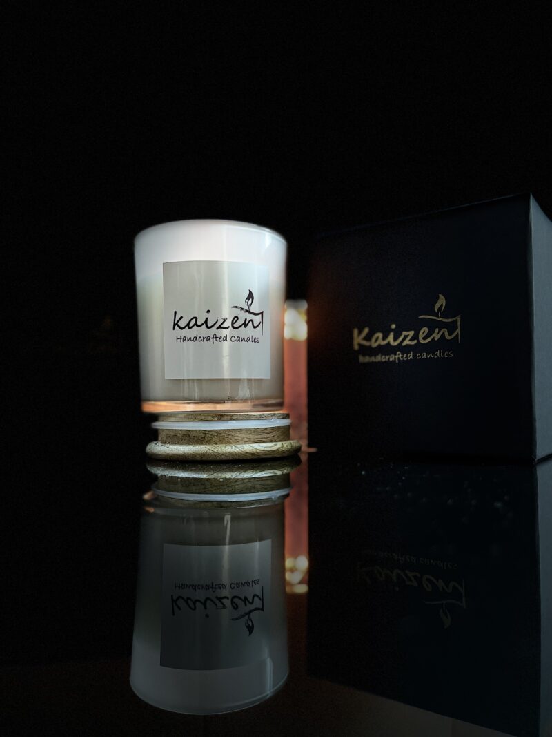 Kaizen Glossy Jar Fragrance Candles – Sleek & Serene - Image 5