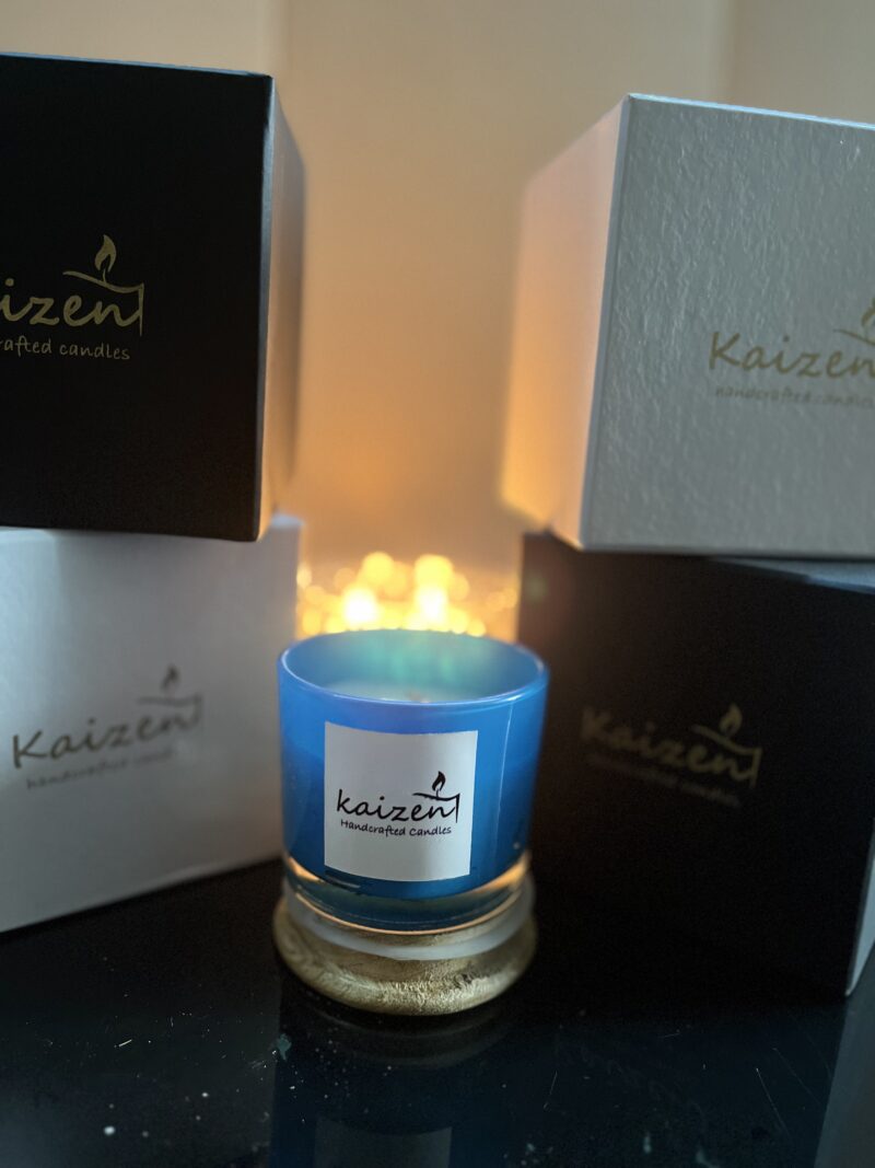 Kaizen Glossy Jar Fragrance Candles – Sleek & Serene - Image 2