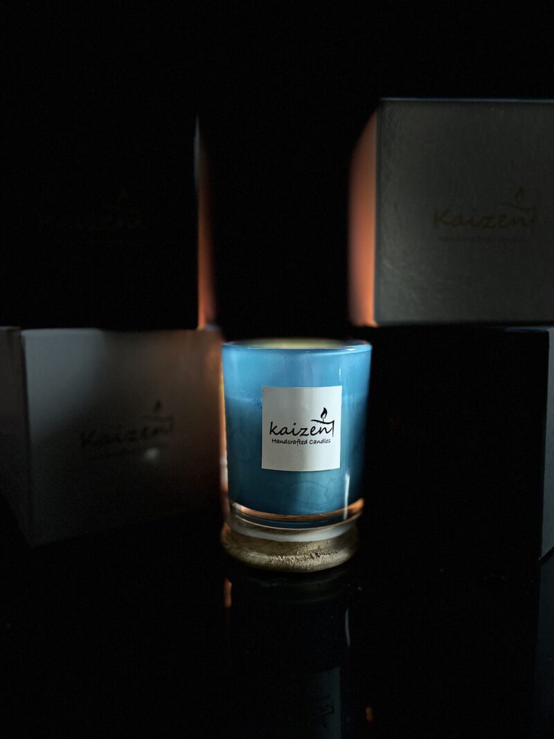 Kaizen Glossy Jar Fragrance Candles – Sleek & Serene - Image 3
