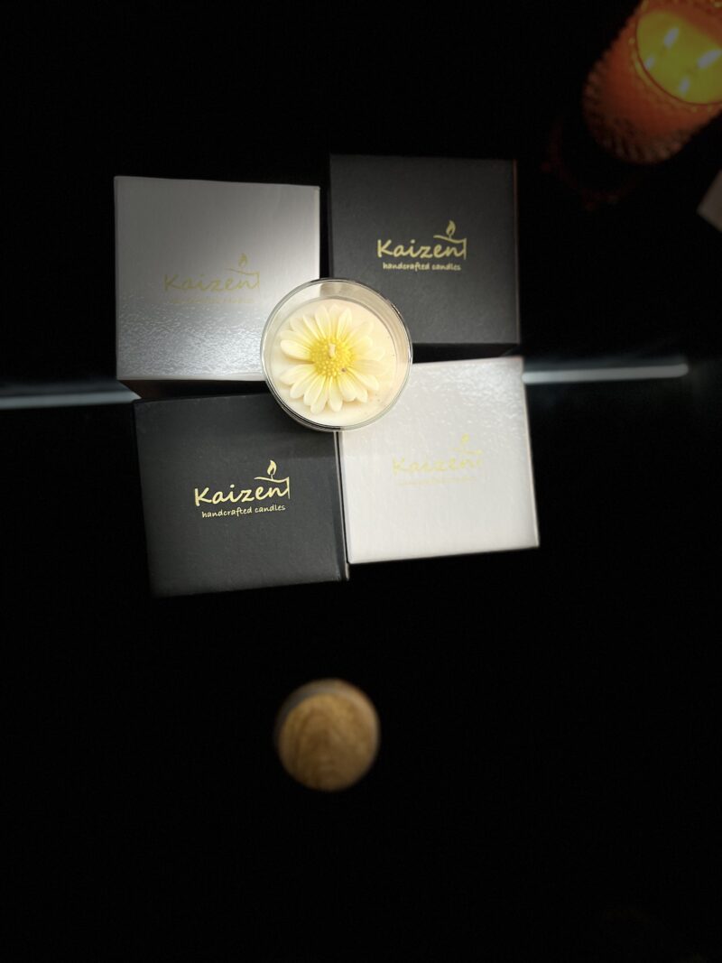 Kaizen Flower Pond Fragrance Candles – Nature-Inspired Calm - Image 2