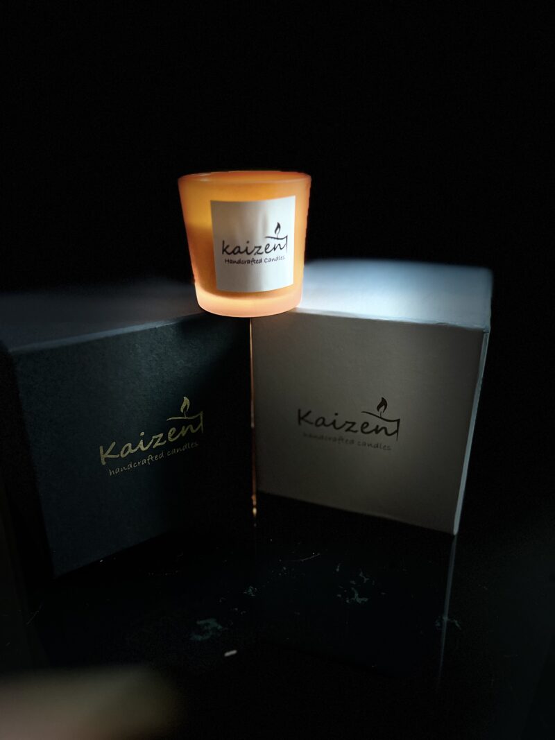 Kaizen 7 Chakra Fragrance Candles – Short Glass Series - Image 3