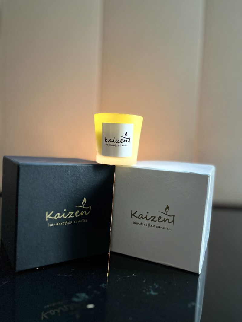 Kaizen 7 Chakra Fragrance Candles – Short Glass Series - Image 7