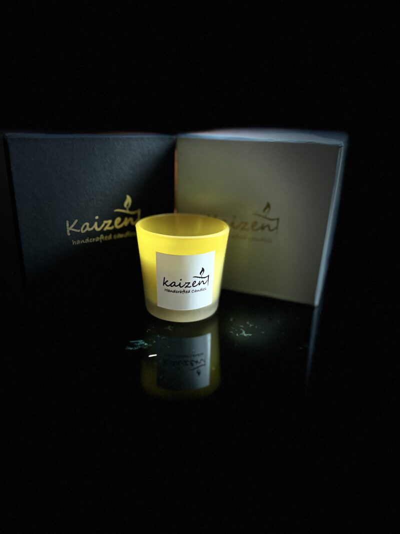 Kaizen 7 Chakra Fragrance Candles – Short Glass Series - Image 5