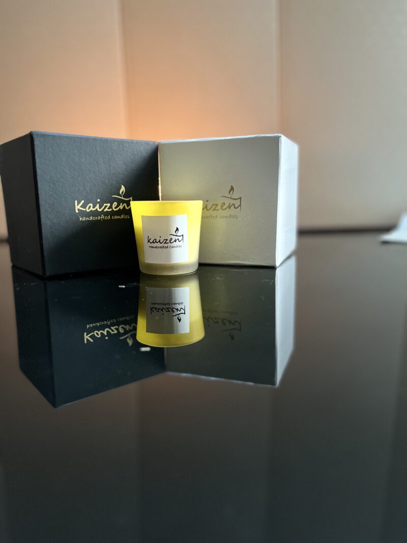 Kaizen 7 Chakra Fragrance Candles – Short Glass Series - Image 4