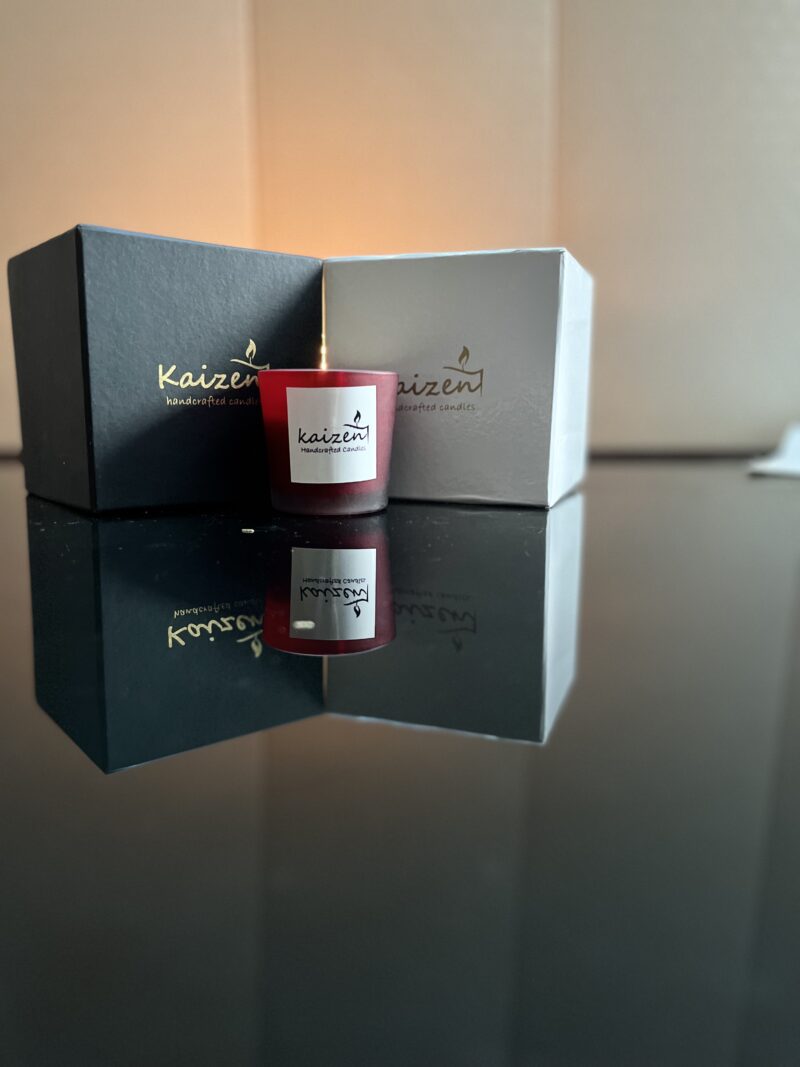 Kaizen 7 Chakra Fragrance Candles – Short Glass Series - Image 4