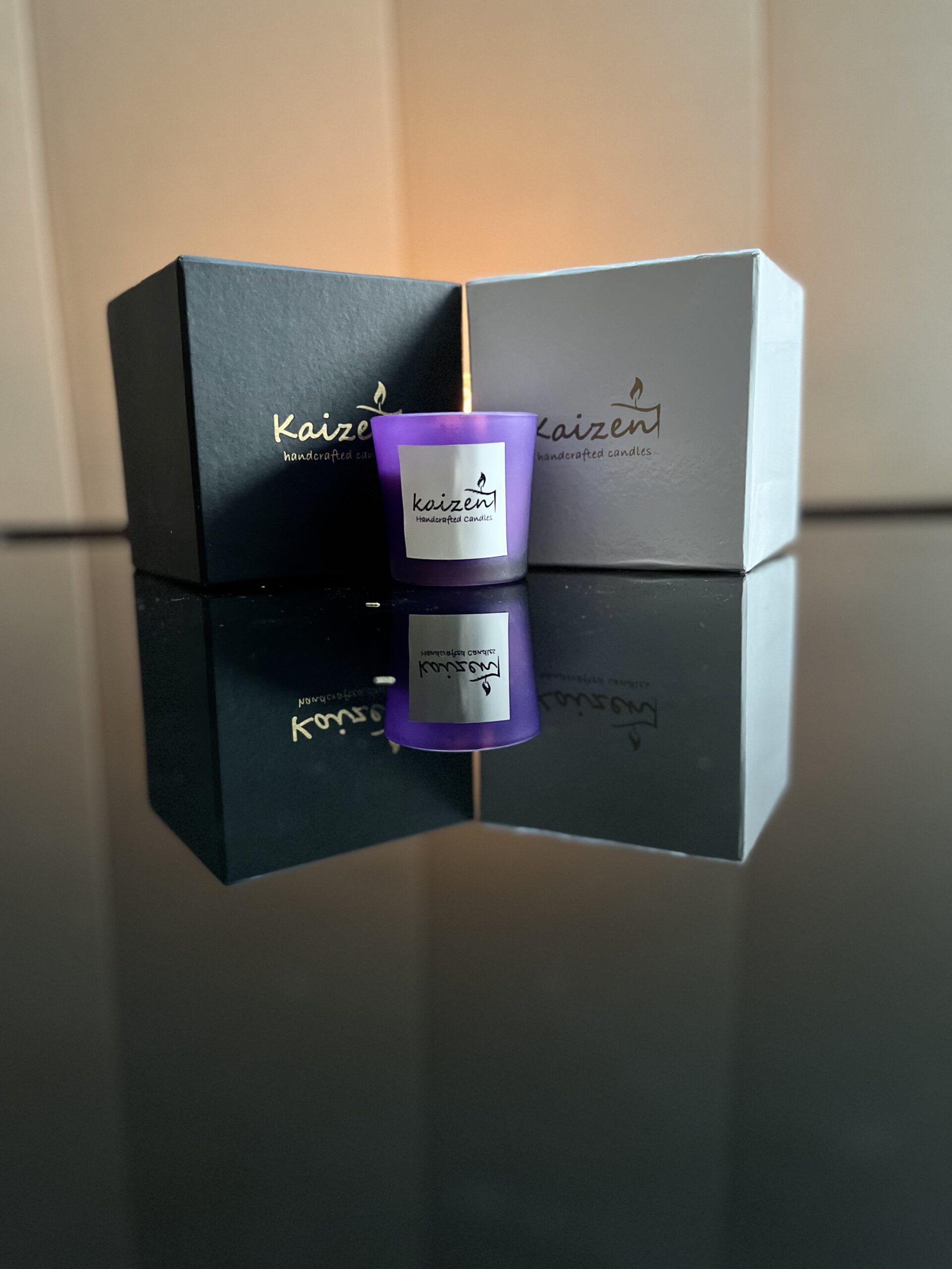 Kaizen 7 Chakra Fragrance Candles – Short Glass Series