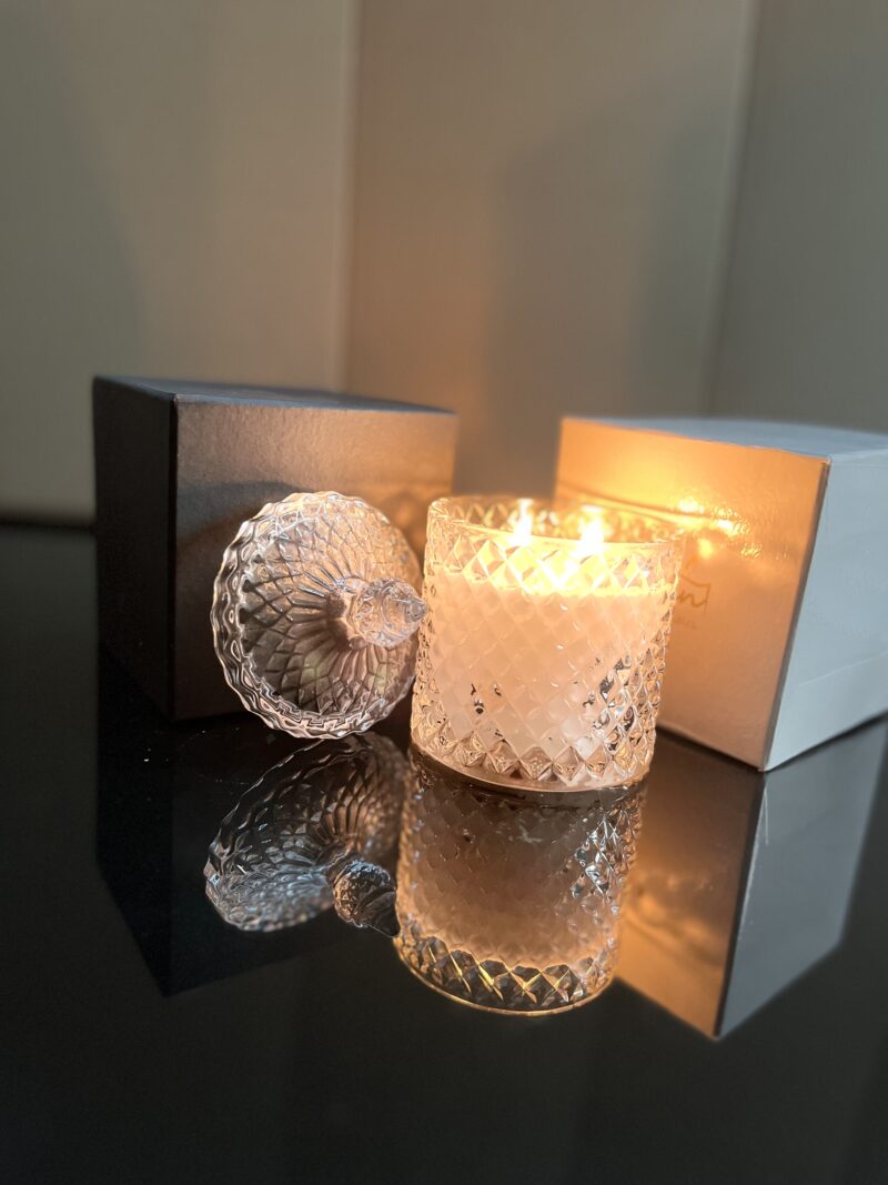 Kaizen Crystal Jar Fragrance Candles – Handcrafted Aroma - Image 4