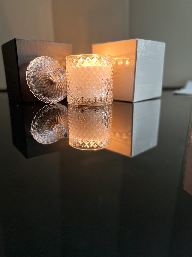 Kaizen Crystal Jar Fragrance Candles – Handcrafted Aroma - Image 3