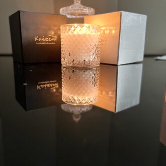 Kaizen Crystal Jar Fragrance Candles – Handcrafted Aroma